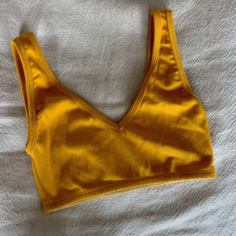 Big Bud Press - Basic Bralette in Yellow